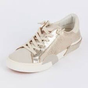 NEW IN BOX Dolce Vita Women's Zina Champagne Sneakers